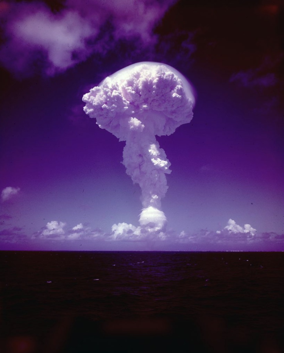 Castle Bravo Test in the Bikini Atoll 